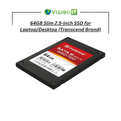 Transcend 64GB Slim 2.5 Inch SATA SSD