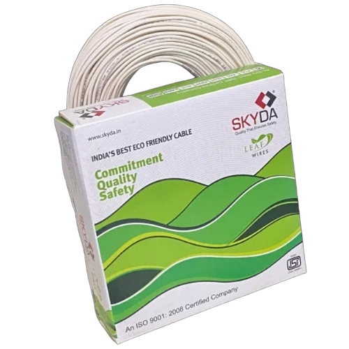 0.75 Sqmm White Pvc Insulated Frls House Wire