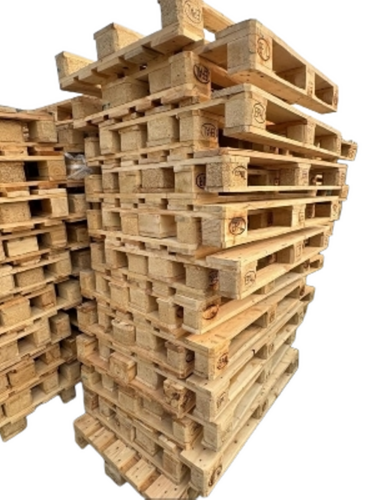 Pinewood Pallet - Dimension (L*W*H): 1200*800*150 Mm
