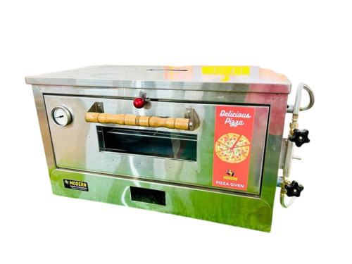 1 Deck Single Big Commercial Gas Pizza Oven