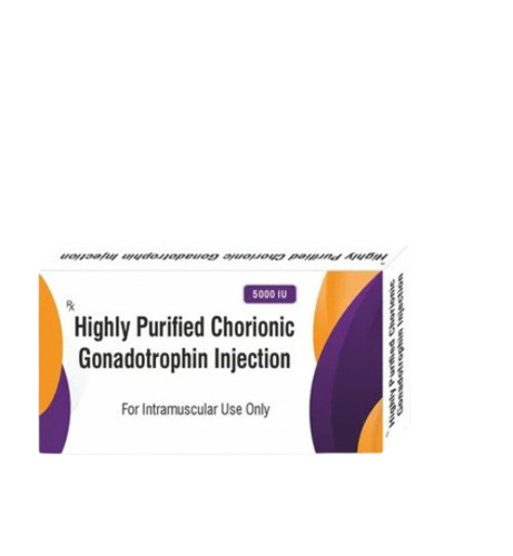 5000Iu Highly Purified Chorionic Gonadotropin Injection - Packaging Type: Box