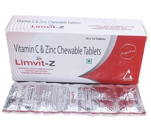 Aegis Vitamin C Zinc Chewable Tablets
