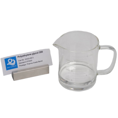 High Quality Polyethylene Glycol 200 - Application: Medicine