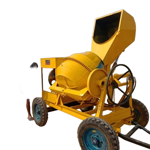 Hydraulic Concrete Mixer With A Tilting Drum