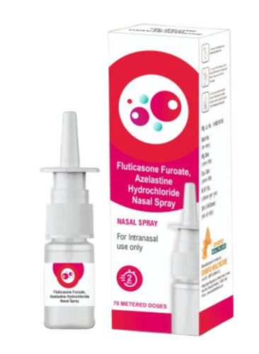 Fluticasone Furoate Azelastine Hydrochloride Nasal Spray