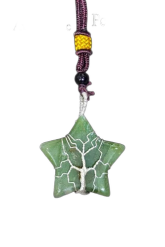 Green Aventurine Pendant - Stone Color: Multi