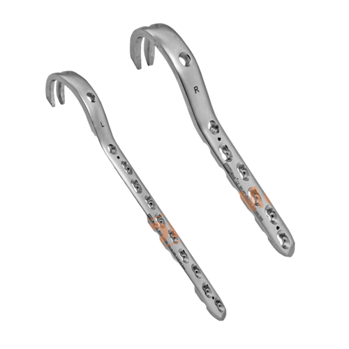 Locking Proximal Femur Hook Plate 4.5/5.0/6.5 Mm (Left & Right) - Material: Steel