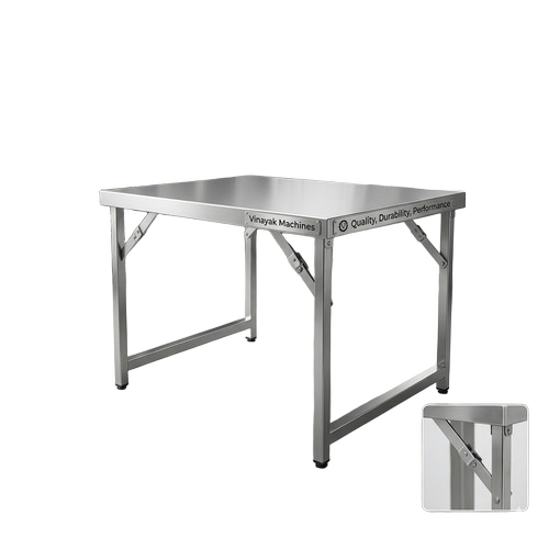 Stainless Steel Folding Table - Application: Commercial Kitchen