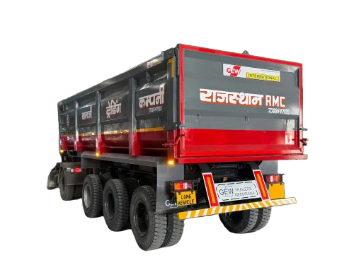 Tip Trailer Truck - Trolley Use: Industrial