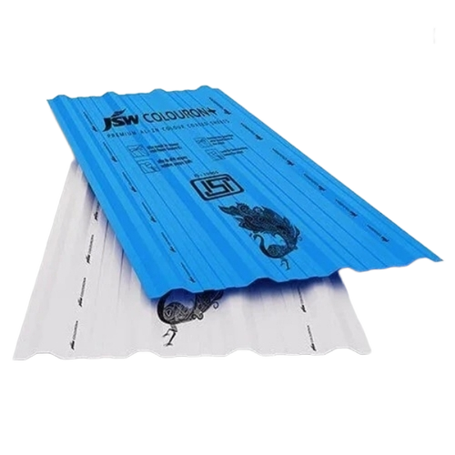 Jsw Colouron Plus Roofing Sheet - Color: Multi Color