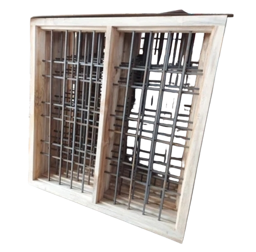 Teak Wood Windows - Color: Brown