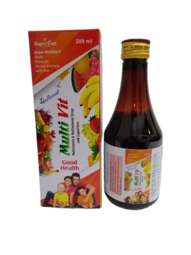 200Ml Gallivant Multi Vit Syrup - Drug Type: General Medicines