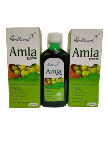 500Ml Gallivant Amla Ras - Additives: No