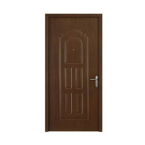 Modular Upvc Doors - Unplasticized Polyvinyl Chloride Frame, Standard Size, Brown, Waterproof, Break Resistant | Elegant Eye-Catching Entry Doors, Right Lock Handle, Inward/Outward Open Style