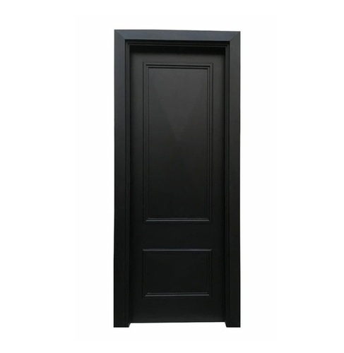 Plain Upvc Doors - Unplasticized Polyvinyl Chloride, Standard Size, Black, Fracture Resistant, Splash Proof Surface | Elegant Entry Door, Inward/Outward Open, Right Lock Handle