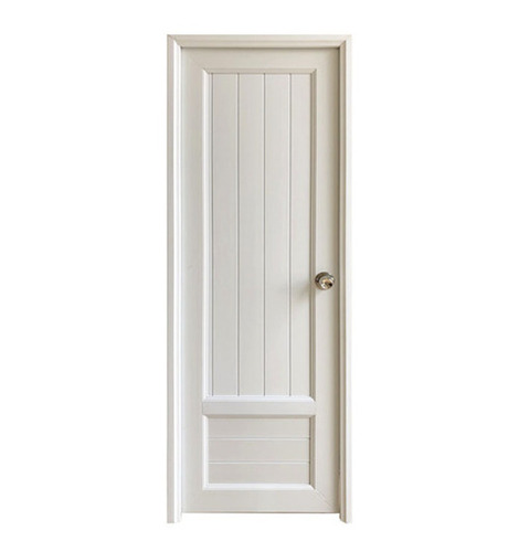 White Upvc Doors - Unplasticized Polyvinyl Chloride, Standard Size, White, Moisture Resistant Surface | Elegant Design, Inward/Outward Opening, Right Lock Handle