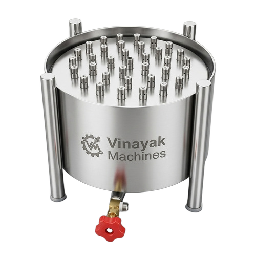 15 X 12 Inch Round Puffer Bhatti With Stainless Steel Body - Capacity: 300 Pcs/Hr