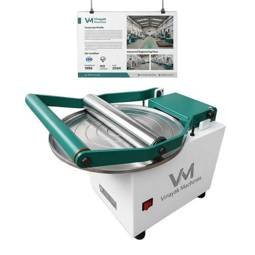 Automatic Roti And Papad Rolling Machine With 12 Inch (30.48A   Cm) Disc And 120 Watt - Capacity: 100 Pcs/Hr