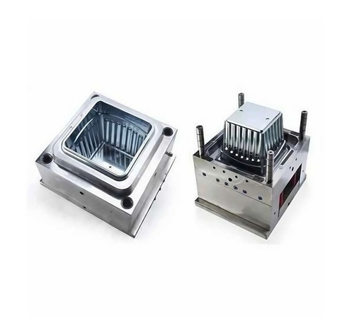 Industrial Plastic Die Mould - Steel, Standard Size, Silver, Galvanized Hot Rolled | Rust Resistant, Corrosion Resistant, Water Resistant, Strong Build