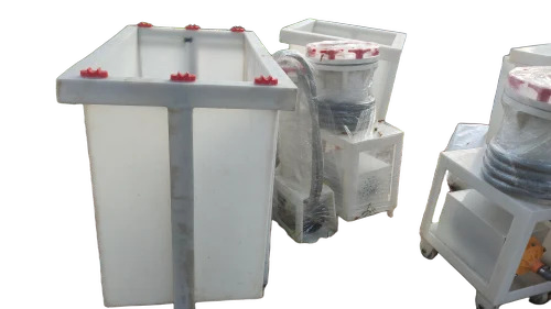 Rectangular White Pp Electroplating Pickling Tanks