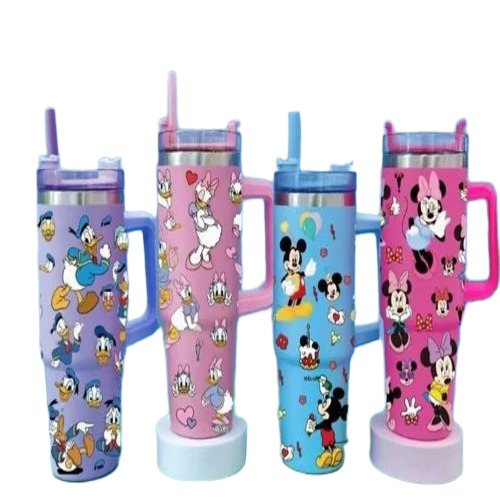Stainless Steel Printed Water Bottle - Capacity: 750 Milliliter (Ml)