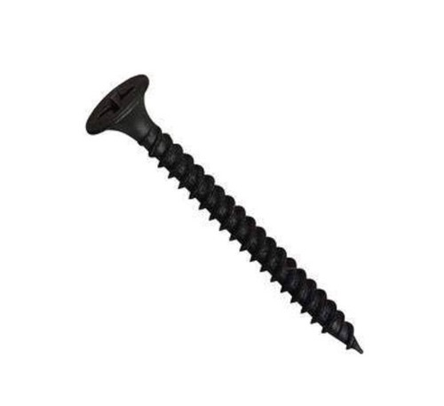 3 Inch Gypsum Screw - Mild Steel, 3 Inch, Black Coated | Rust Resistant, Galvanized, Easy Installation