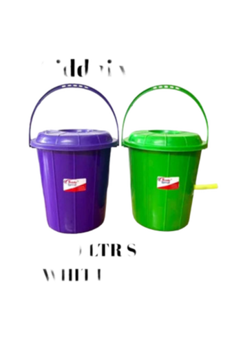 9L Plastic Bucket - Color: Multicolor