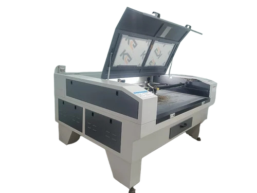 Co2 Laser Cutting Machine Double Head Hm - 1410 -130 W