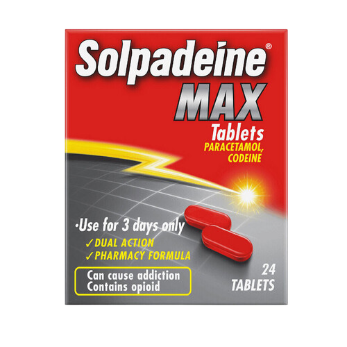 Solpadeine Tablets - Life Span: 24 To 36 Months