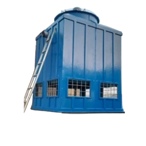 Industrial Frp Cooling Tower - FRP, Standard Size, Blue | Water Resistant, Energy Efficient, Easy to Install, Electrical 220v-440v AC