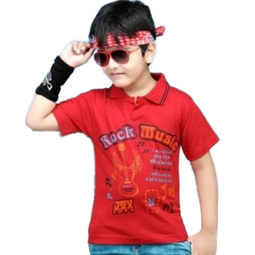 Kids Collar T Shirt