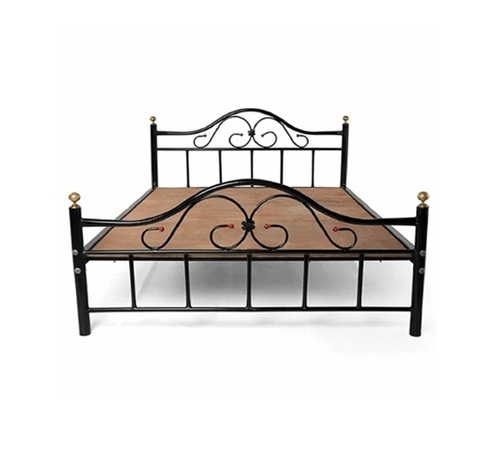 Wrought Iron Double Bed - Application: Bedroom