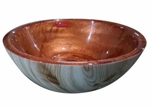 Brown Ceramic Table Top Wash Basin - Feature: Durable