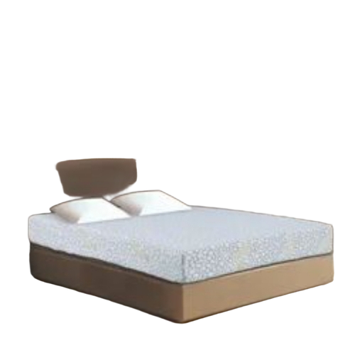 Luxury Bed Mattress - Bonded Foam, Double Size, White | Cotton Fabric, Anti-Bacteria, Medium-Firm
