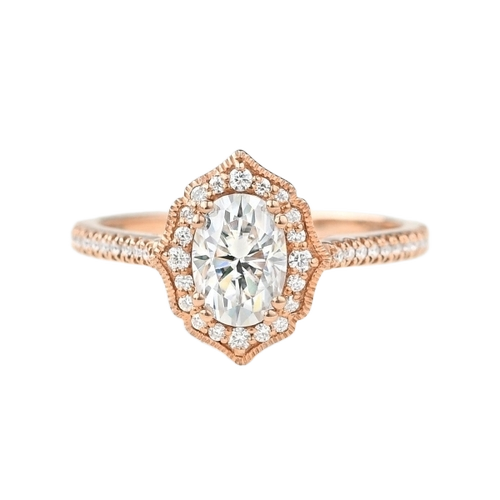 Moissanite Stone Rings
