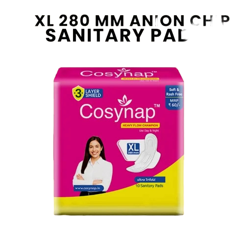 White Disposable Sanitary Pad - Age Group: Women