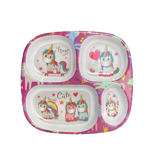 11 Inch Kids Melamine Plate