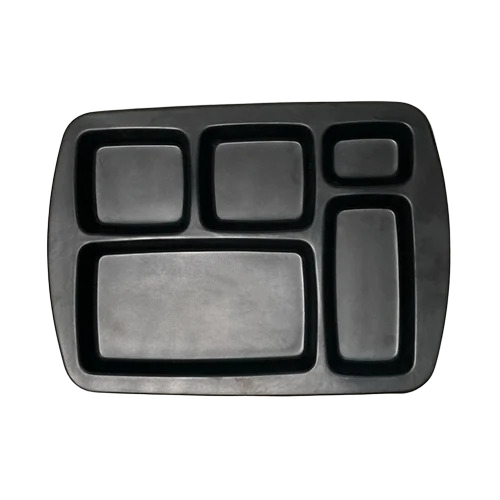 13.5 Inch 5 Partition Melamine Plate