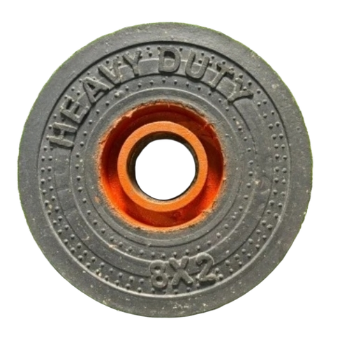 8 Inch Heavy Duty Solid Rubber Wheel