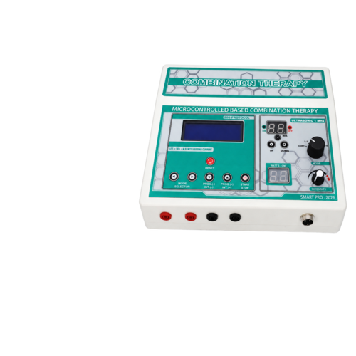 Microcontrolled Combination Therapy 4 In 1 Machine Smart Pro | Ift + Tens + Muscle Stimulator + Ultrasonic 1 Mhz - Air Pressure: N/A Psi