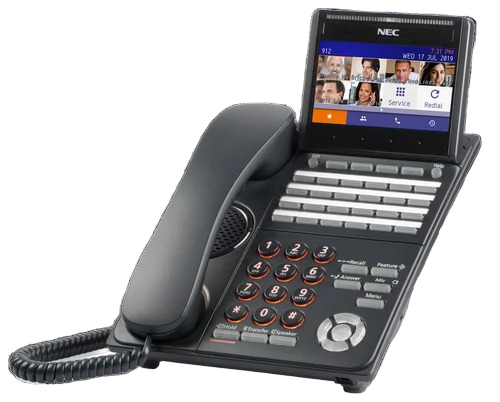 Nec Digital 24 Button Key Phone - Color: White