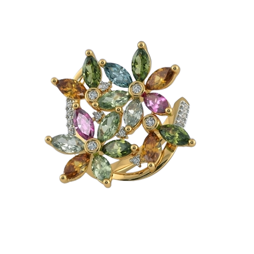 Colour Stone Ring