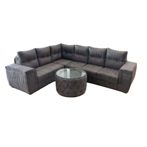 L Sape Wooden Sofa Set