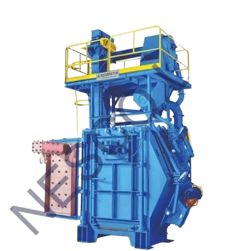 Semi Automatic Door Hanger Shot Blasting Mechine