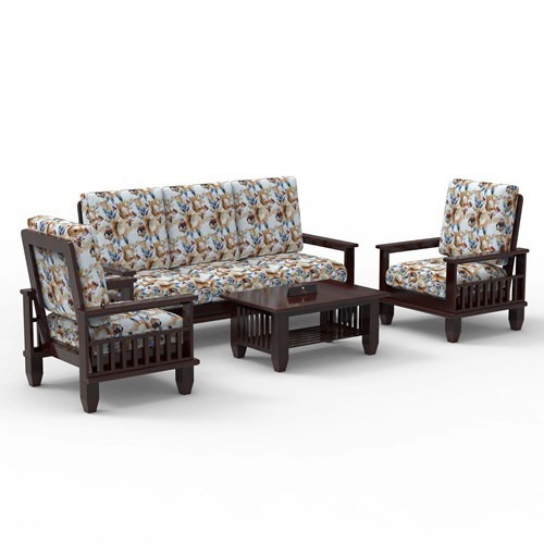 Wooden 5 Designer Seater Sofa Set