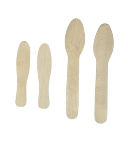Wooden Ice Cream Spoon