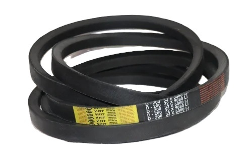 Industrial Belts - Rubber, All Sizes, Black | Durable, Wear Resistant, Heat Resistant, Flexible Design