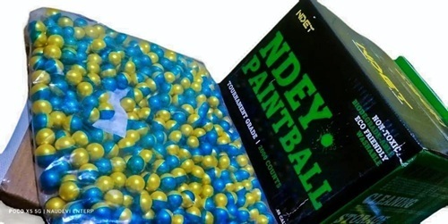 Tournament Grade Paintball - Multi Color, Customized Size, Round Shape | Tournament Quality, High Accuracy, Consistent Performance, Durable Shell, Bright Color, Easy Visibility