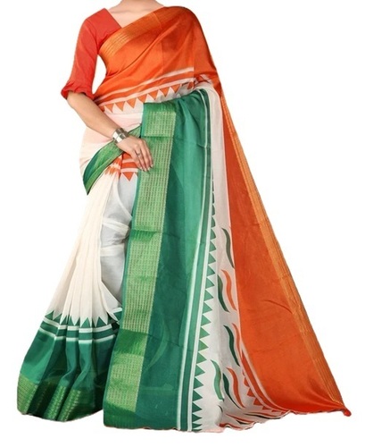 Tri Colour Saree