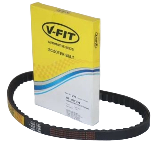 V Fit Vst Scooter Automotive Belt - Rubber, All Size, Black | Durable, Heat Resistant, Low Noise, Flexible Drive